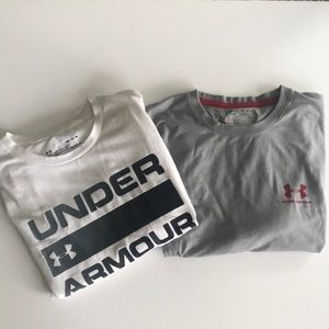 2 Men’s Medium Under Armour T-shirts bundle